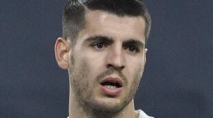 Morata, hospitalizado tras golpearse en la cabeza durante un entrenamiento