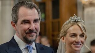 Salen a la luz fotos inéditas de la boda de Nicolás de Grecia y Chrysi