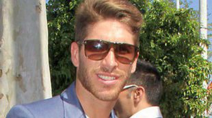 Sergio Ramos, Lourdes Montes, Marina Danko y Raquel Revuelta disfrutan de la Feria de Abril 2013