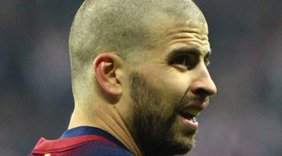 Gerard Piqué se rapa la cabeza y muestra su nuevo look en el partido contra el Bayern