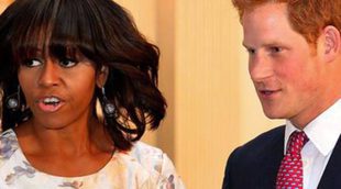 El Príncipe Harry se reúne con Michelle Obama en la Casa Blanca en el inicio de su visita a Estados Unidos