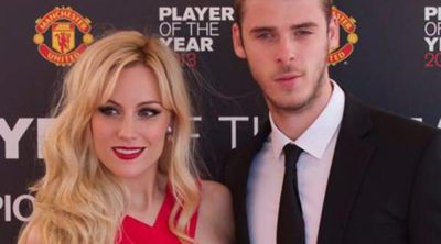 Edurne y David de Gea pasean su amor en la gala Manchester United Player of the Year Awards 2013