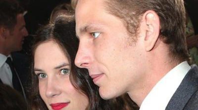 Andrea Casiraghi y Tatiana Santo Domingo reaparecen en un acto público tras el nacimiento de su primer hijo