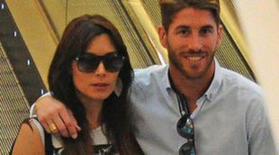 Sergio Ramos y Pilar Rubio, tarde de compras y arrumacos en un centro de comercial de Madrid