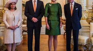 Guillermo Alejandro y Máxima de Holanda visitan Luxemburgo, su primer viaje oficial como Reyes