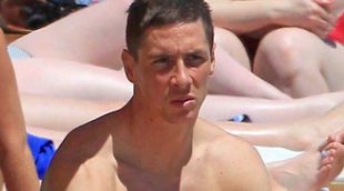 Fernando Torres y Olalla Domínguez disfrutan de unas vacaciones en Ibiza con sus hijos