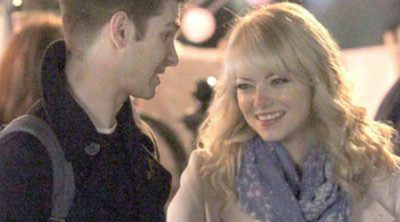 Emma Stone y Andrew Garfield presumen de amor dentro y fuera del rodaje de 'The Amazing Spiderman 2'