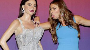 Sofía Vergara presenta sus dos figuras de cera en el Madame Tussauds de Nueva York