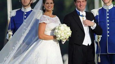 La Princesa Magdalena de Suecia y Chris O'Neill terminan las celebraciones de la boda subidos a un barco