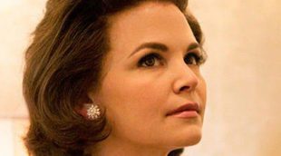 Ginnifer Goodwin, caracterizada como Jackie Kennedy para la tv movie 'Killing Kennedy'