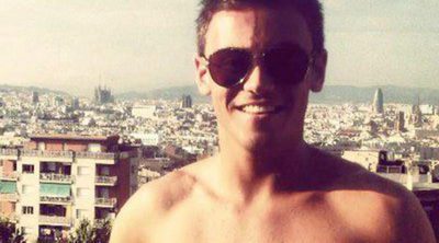 Tom Daley disfruta de Barcelona antes del inicio del Mundial de Natación