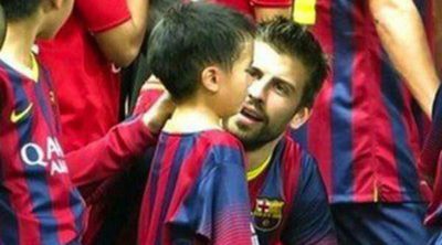 Shakira muestra el orgullo que siente hacia Gerard Piqué después de que consolara a un niño en Tailandia