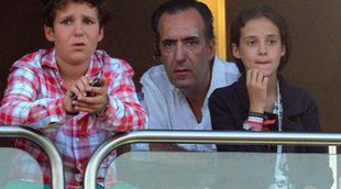 Jaime de Marichalar disfruta del Torneo de Polo de Sotogrande con sus hijos Victoria y Froilán