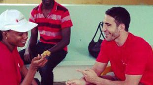 Miguel Ángel Silvestre visita Senegal como embajador de Save The Children