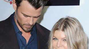 Fergie y Josh Duhamel presumen de embarazo en la premiere de 'Scenic Route'