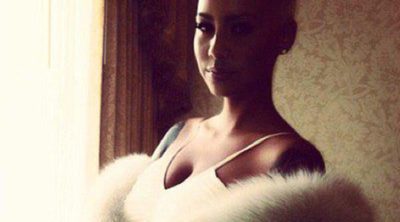 Amber Rose engaña a sus fans sobre el vestido de novia que llevó en su boda con Wiz Khalifa