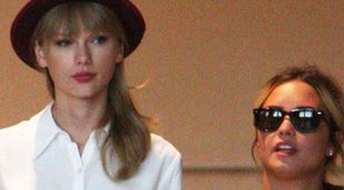 Taylor Swift y Demi Lovato, dos cantantes y amigas de compras por Beverly Hills