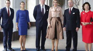 Guillermo Alejandro y Máxima de Holanda visitan Suecia por primera vez como Reyes