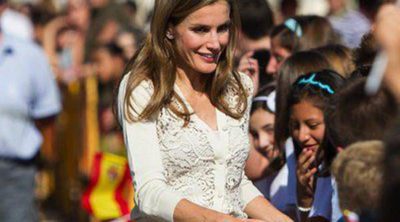 La Princesa Letizia, feliz entre niños en la inauguración del VI Congreso Nacional de Enfermedades Raras