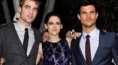 Robert Pattinson, Kristen Stewart y Taylor Lautner paralizan Los Ángeles para estrenar 'Amanecer. Parte 1'