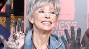 Rita Moreno, George Chakiris y Russ Tamblyn plasman sus huellas para celebrar los 50 aÃ±os de 'West Side Story'