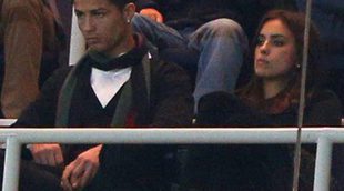 Cristiano Ronaldo lleva a Irina Shayk al Bernabéu para ver el partido Real Madrid-Valladolid