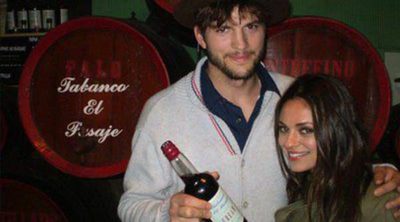 Ashton Kutcher y Mila Kunis dan rienda suelta a su pasión