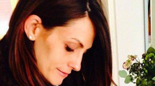 Nagore Aranburu muestra una entrañable foto en la que aparece dando de mamar a su hija Emma