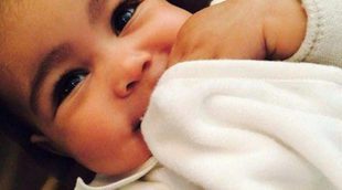 Kim Kardashian publica una adorable imagen de North West