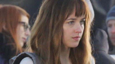 Las escenas de sexo de 'Cincuenta sombras de Grey' ponen celoso al novio de Dakota Johnson