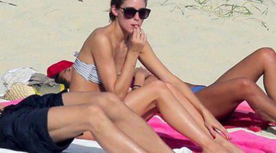 Olivia Palermo y su novio Johannes Huebl despiden 2013 al sol de St. Barts