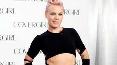 Pink hace un alto en su gira para disfrutar de la Navidad en familia