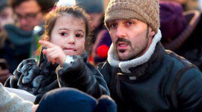 David Villa, Carlos Jean y Ana Aznar acuden con sus hijos a la Cabalgata de Reyes de Madrid