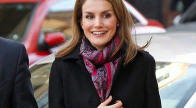 La Princesa Letizia comienza 2014 mostrando nuevamente su compromiso con los afectados por enfermedades raras