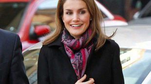 La Princesa Letizia comienza 2014 mostrando nuevamente su compromiso con los afectados por enfermedades raras