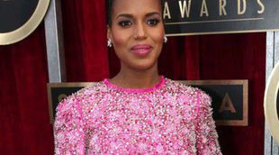 Kerry Washington luce embarazo en los Premios del Sindicato de Actores 2014