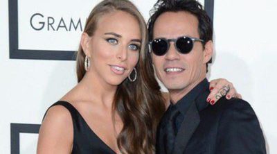 Marc Anthony y Chloe Green pasean su amor por la alfombra roja de los Grammy 2014