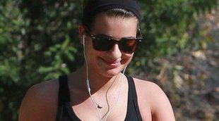 Lea Michele, volcada en el deporte antes del lanzamiento de su álbum debut 'Louder'