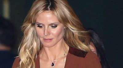 Heidi Klum reaparece muy seria tras su ruptura con su guardaespaldas Martin Kirsten