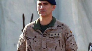 El Príncipe Felipe cumple 46 años entre militares con una visita a la Brigada Paracaidista 'Almogávares' VI