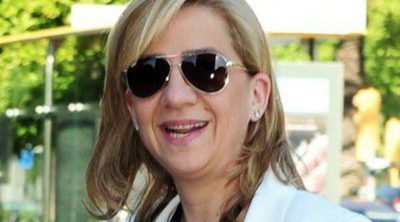 La Infanta Cristina llega a Barcelona arropada por Iñaki Urdangarín para preparar su declaración