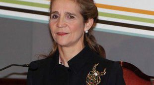 La Infanta Elena regresa a la vida oficial para entregar los premios del Foro Internacional de Mujeres Líderes