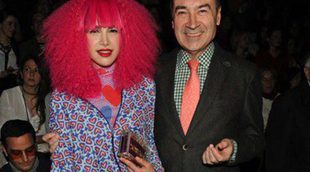 Raquel Sánchez Silva, Cósima Ramírez y Javier Pereira, en el front row de la tercera jornada de Madrid Fashion Week 2014