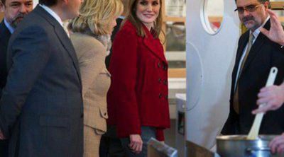 La Princesa Letizia visita la Universidad Laboral de Albacete tras acompaÃ±ar al PrÃ­ncipe Felipe al Mobile World Congress