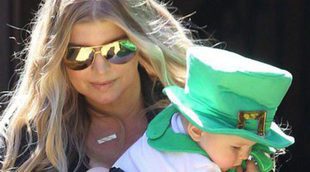 Fergie celebra San Patricio con Josh Duhamel y Axl entre rumores para participar en 'The X Factor'