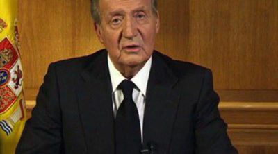 El Rey Don Juan Carlos se despide de Adolfo Suárez en un mensaje a la nación: "Mi dolor es grande"