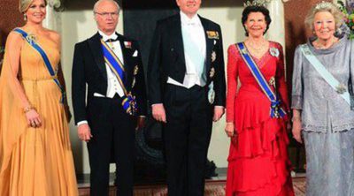 Los Reyes de Holanda celebran el 400 aniversario de relaciones diplomáticas junto a los Reyes de Suecia