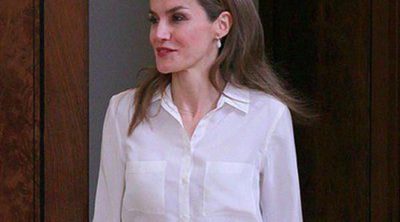 La Princesa Letizia, muy cariÃ±osa con los niÃ±os en una audiencia con la FundaciÃ³n SÃ­ndrome de Down Madrid