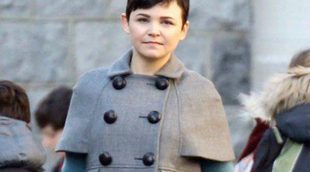 Ginnifer Goodwin disfruta con su marido Josh Dallas durante una comida en la recta final de su embarazo