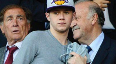 Niall Horan acude al partido de Champions en el Vicente Calderón como buen aficionado del Chelsea